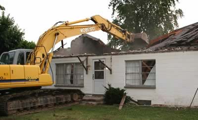 house demolition in Marietta, GA